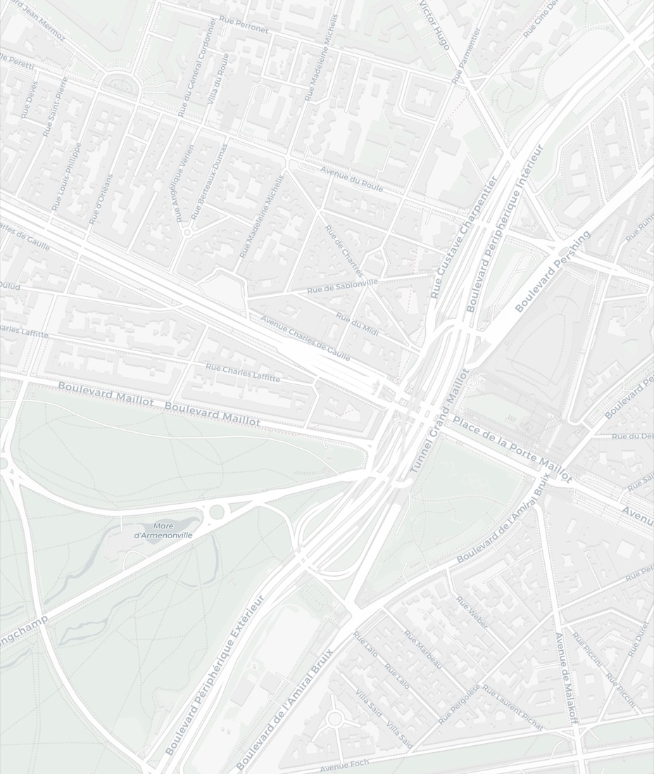 Plan de situation — 35 avenue Charles de Gaulle, Neuilly-sur-Seine